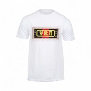 NWT “YRN The Migos” Men’s White Graphic Tshirt Size Large